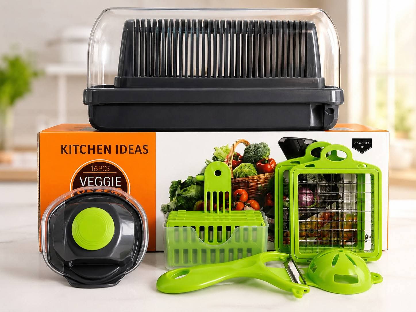 16 pcs veggie suicer