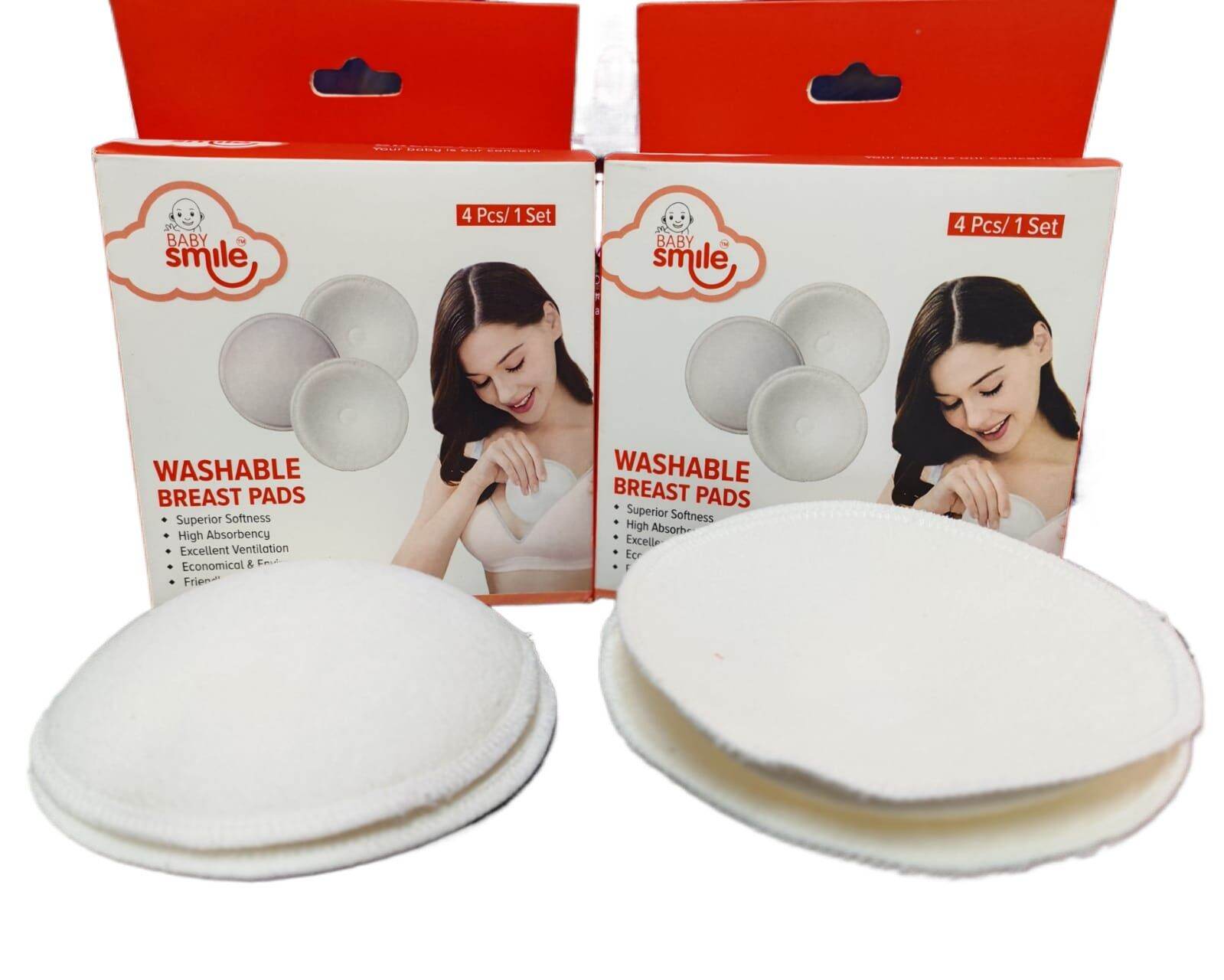 Woman Washable BreastPad -4pcs -1pac