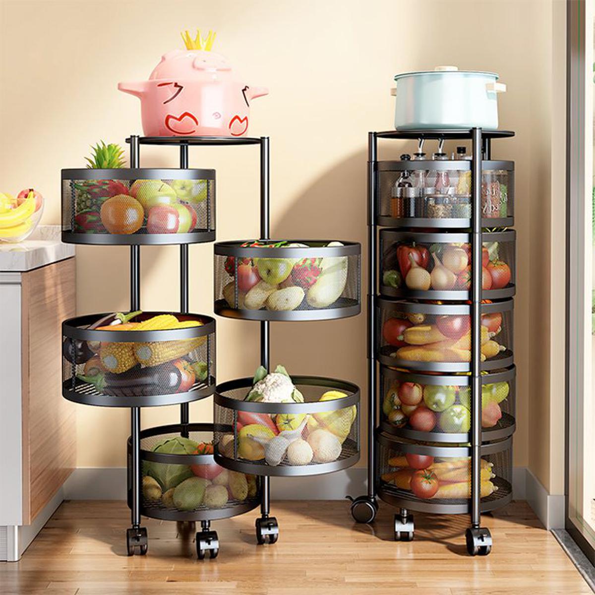 Rotating Storage Rack